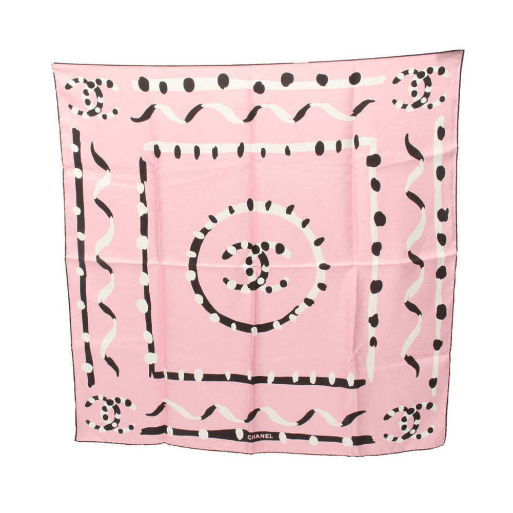 Coco mark Scarf Silk